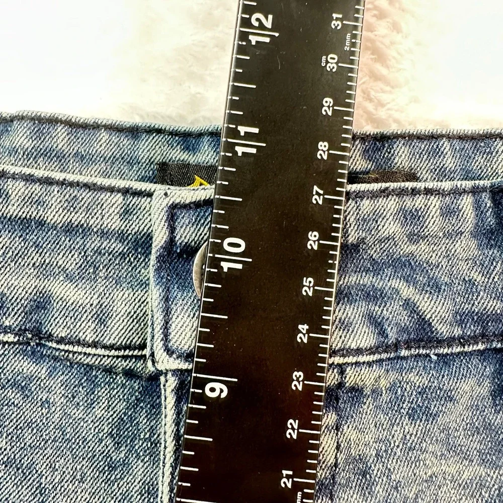 Rocawear Skinny‎ Jeans Mens 34x32 Blue Acid Wash Stretch Denim Streetwear - Picture 11 of 16